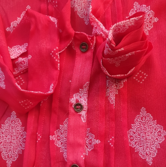 💎✨ Red Paisley Tank - Picture 3 of 5